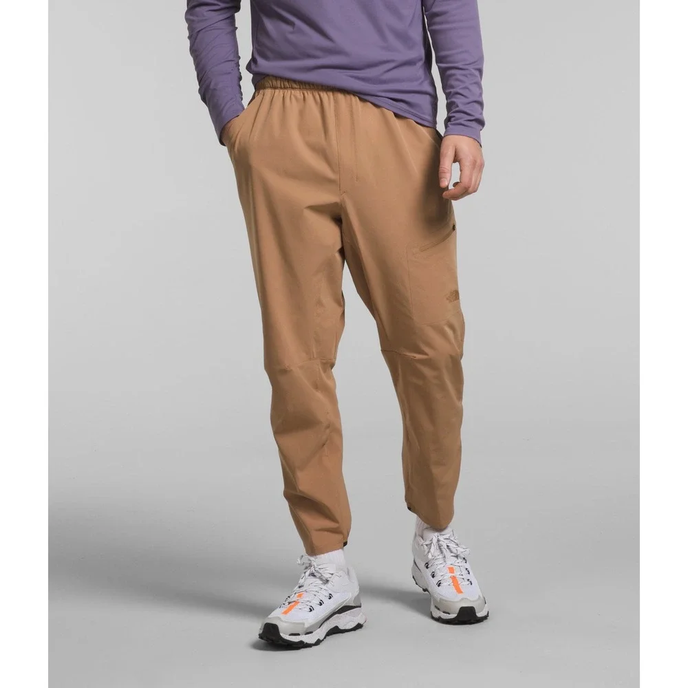 The North Face lightstride Pants Small Tan NF0A84FG Elastic Waist Jogger